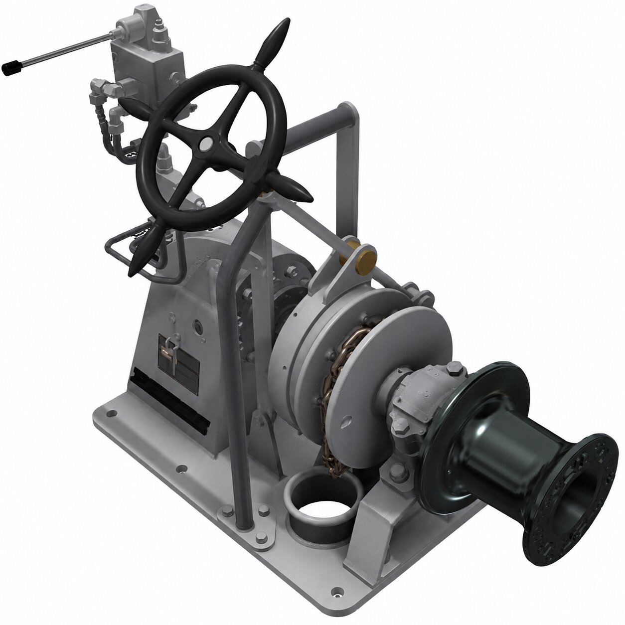 PETEC AW-Series anchor winch